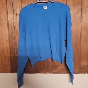 TNA Alamo Waffle Cropped Longsleeve